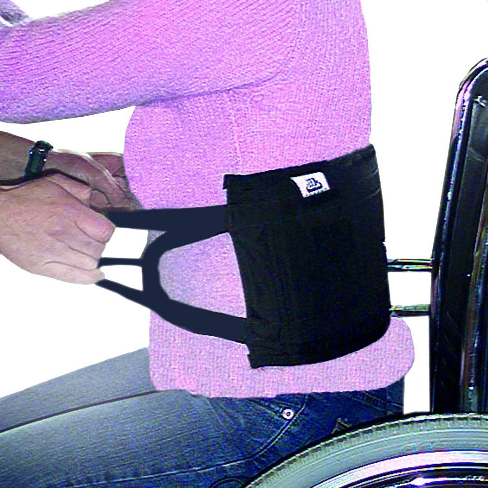 Cinturón para transferir a paciente en silla de ruedas