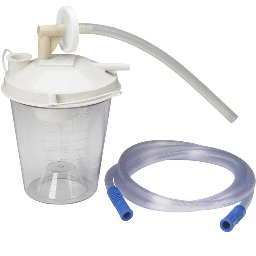 Kit para vaso aspirador de fluidos