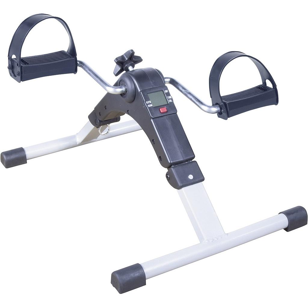 Ejercitador médico de pedal plegable - Máquina de pedaleo portátil plegable  para pies, manos, brazos, piernas, pedaleo de ejercicio - Mini pedalero de